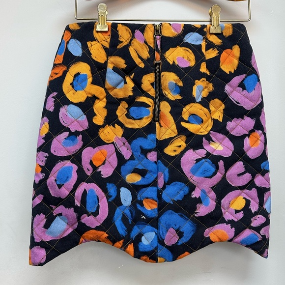 NWT Farm Rio Leopards Patch Mini Skirt - Picture 2 of 6